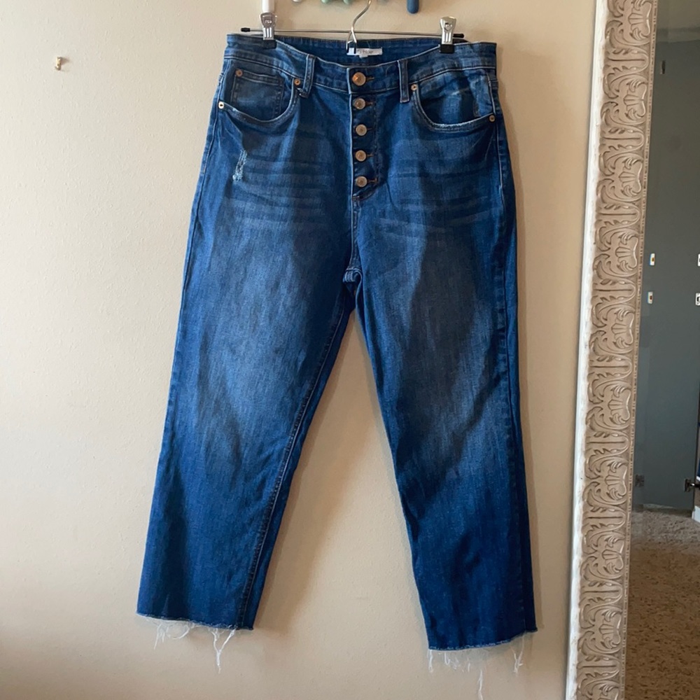 Size 31 STS blue Jean cut offs.